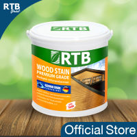 สี RTB WoodStain สีทาและย้อมไม้ สูตรน้ำ (1 GL. และ 1/4 GL.)