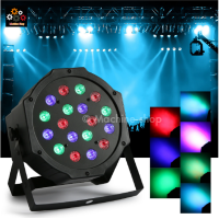 ไฟเวที ไฟพาร์ LED 36W, 60W 54 LED RGB Par Light DMX512 Master Slave