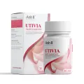 ASH II UTIVIA (Cran-Max® Cranberry + Roselle) _ Women Urinary Tract Health Supplement (30 capsules). 