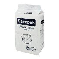 เซพแพ็ค ผ้าอ้อมผู้ใหญ่ ไซส์ M แพ็คละ 28 ชิ้น / SAVEPAK ADULT DIAPER-M 28*1