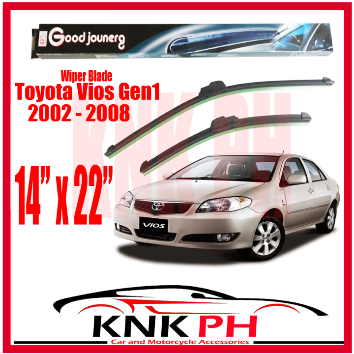 Toyota Vios Old Model Windshield Wiper Soft Rubber Wiper Blade Bracket ...