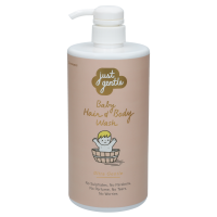 Just Gentle สบู่อาบน้ำและสระผมเด็ก ออร์แกนิค กลิ่นลาเวนเดอร์ Baby Hair &amp; Body Wash Lavender Essential Oil Scent (900ml)