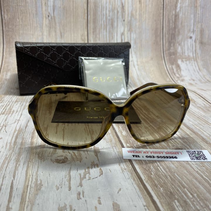 gucci-แว่นกันแดด-รุ่น-gg3687-4wjyy-ของแท้100-รับประกันศูนย์1ปี-อุปกรณ์ครบ