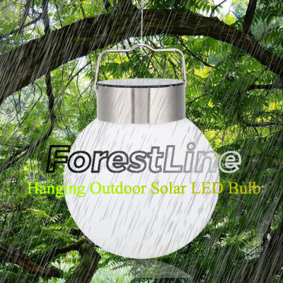 ForestLine ForHanging LEDพลังงานแสงอาทิตย์ใช้งานกลางแจ้งหลอดไฟ5Wแผงชาร์จกันน้ำสำหรับตกแต่งลานประตูสวนทางเดิน