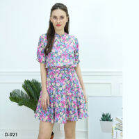 VERONIQA Dress AM-D921 BY AMILA พีชสกิน IGPU21-4