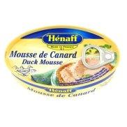 HENAFF DUCK MOUSSE WITH OLIVES 115G