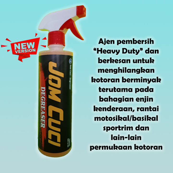 Jom Cuci Degreaser Pencuci Rantai Enjin And Sportrim Lazada