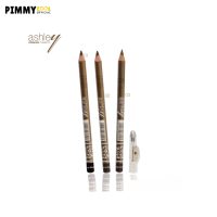 ดินสอเขียนคิ้ว Ashley ดินสอเขียนคิ้วแบบ มีกบเหลา   แบบ ( X 1 ชิ้น ) Premium Eyebrow Pencil Waterproof AP-052