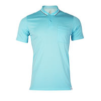 EGO SPORT EG6167 เสื้อโปโลชายเบสิคแขนสั้น 99.95% Anti-Bacteria สีฟ้าอ่อน