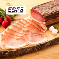 EBFS Smoked Pork loin (Beech wood) / Lachsschinken geräuchert (Buchenholz) 560 gram (2 packs of ca 280 gram each) โฮมสโม๊ตหมูสันนอก