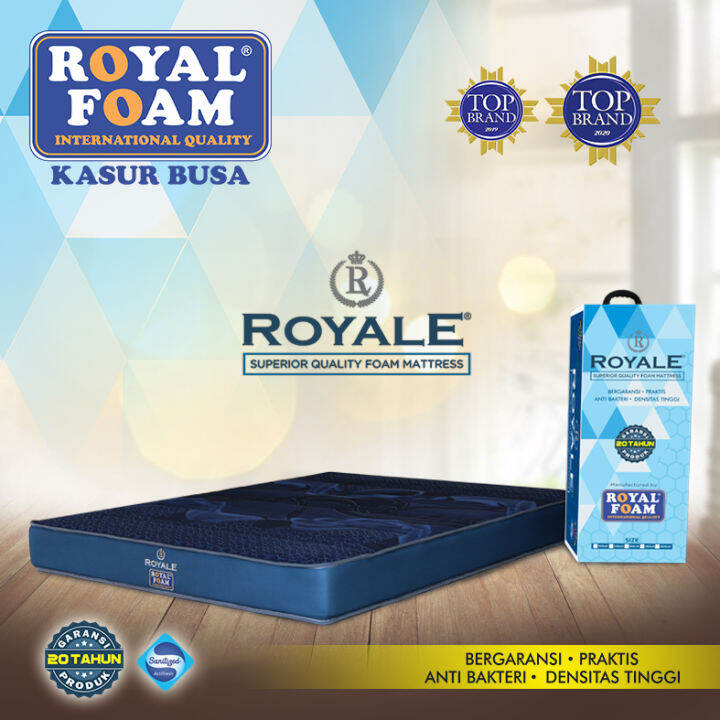 Kasur Busa Royal Foam Royale Ck Biru Lazada Indonesia