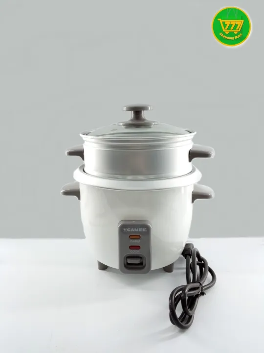 Camel CRC06S Drum Type Rice Cooker w/ Steamer 0.6L Lazada PH