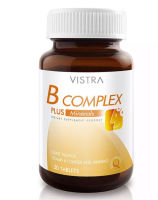 Vistra B complex Plus Minerals 30 เม็ด วิสทร้า บี คอมเพล็กซ์ พลัส มิเนอรอล 30 เม็ด