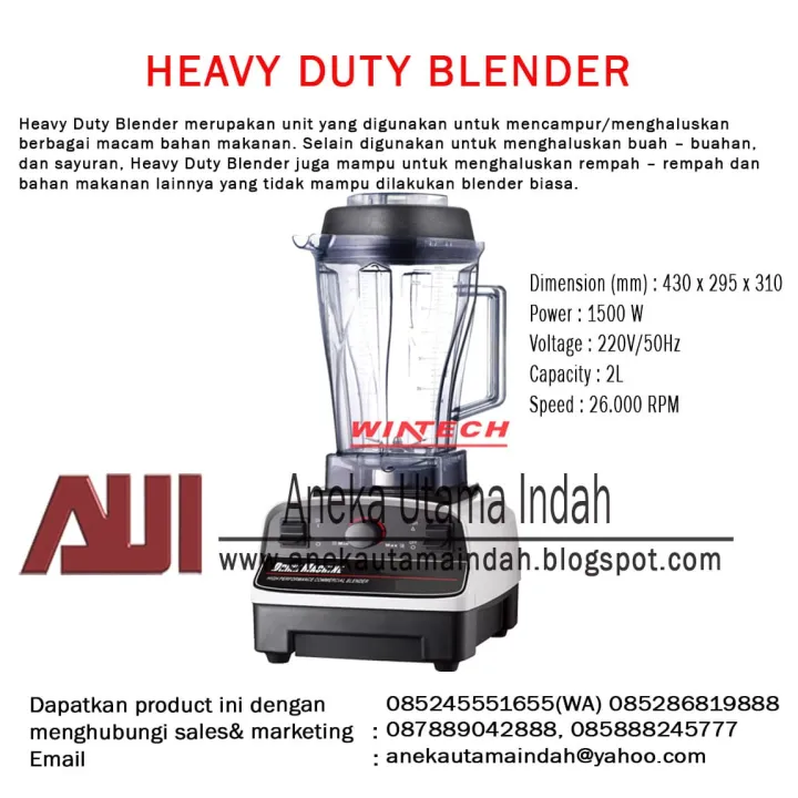 SCX385 HEAVY DUTY BLENDER Lazada Indonesia