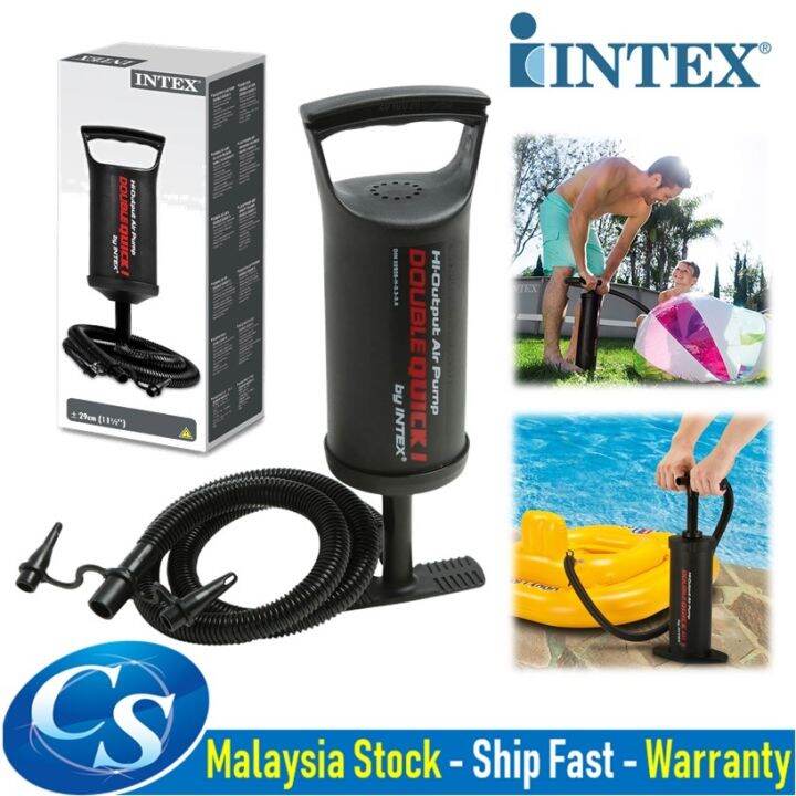 CSMall INTEX 68612 Air Inflatable Hand Pump Air mattress Inflatable