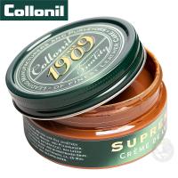 Collonil 1909 Supreme Cream Deluxe 100 ml. (ฺLight Brown) ฟื้นฟูและซ่อมแซมสีสำหรับหนังสีน้ำตาลอ่อน  ด้วยส่วนผสมจากจากสนซีดาร์ เปรียบเสมือนอาหารบำรุงหนัง