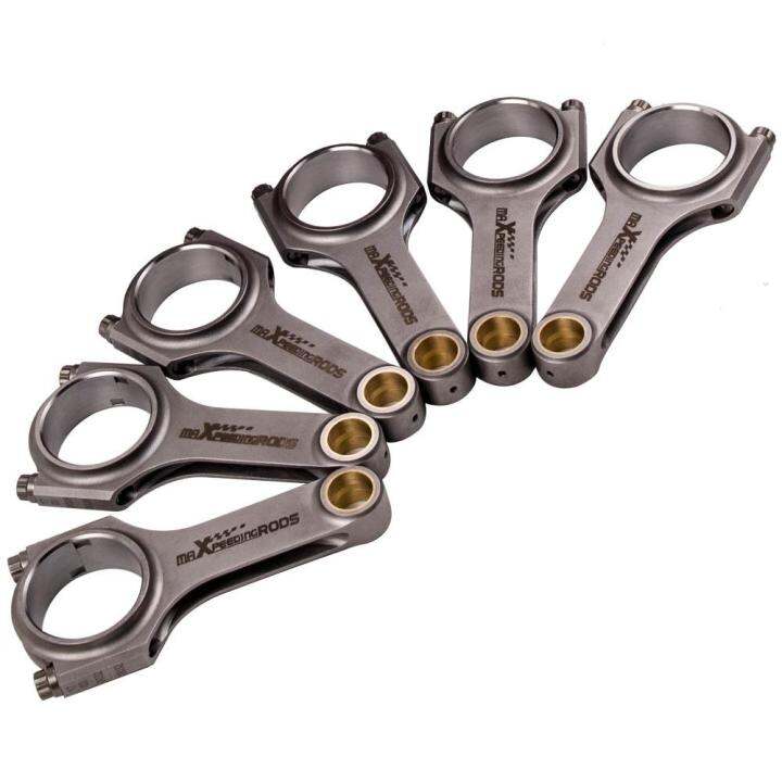 MaXpeedingrods H-beam Forged Connecting Rods for Nissan Skyline GTS GTR ...