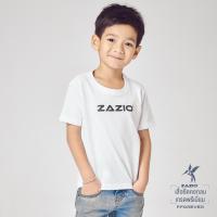 เสื้อยืดเด็ก : เสื้อยืดคอกลมเด็ก เกรดพรีเมี่ยม ZAZIO สีขาว รุ่น F.Forever