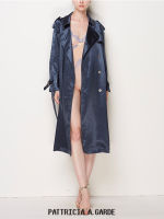 PATTRICIA A.GARDE Satin Trench Coat เทรนช์โค้ทผ้าซาติน