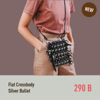 Flat Cross body ชุด DIY กระเป๋าสาน กระเป๋าสะพายข้าง กระเป๋าผู้หญิง สวยเก๋ พร้อมเอกสารวิธีการทำ ทำเองใช้เอง สวยไม่ซ้ำใคร