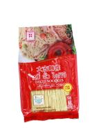 หมี่ซั่วเหลืองเส้นเหนียวหนุ่ม ตราไดกิจิ ลวกน้ำสุกเร็ว 300 กรัม Long Life Noodles (Yellow) 300 g