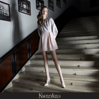 [Kwankao] Ballad Dress เดรสเว้าหลังพิมพ์ลาย