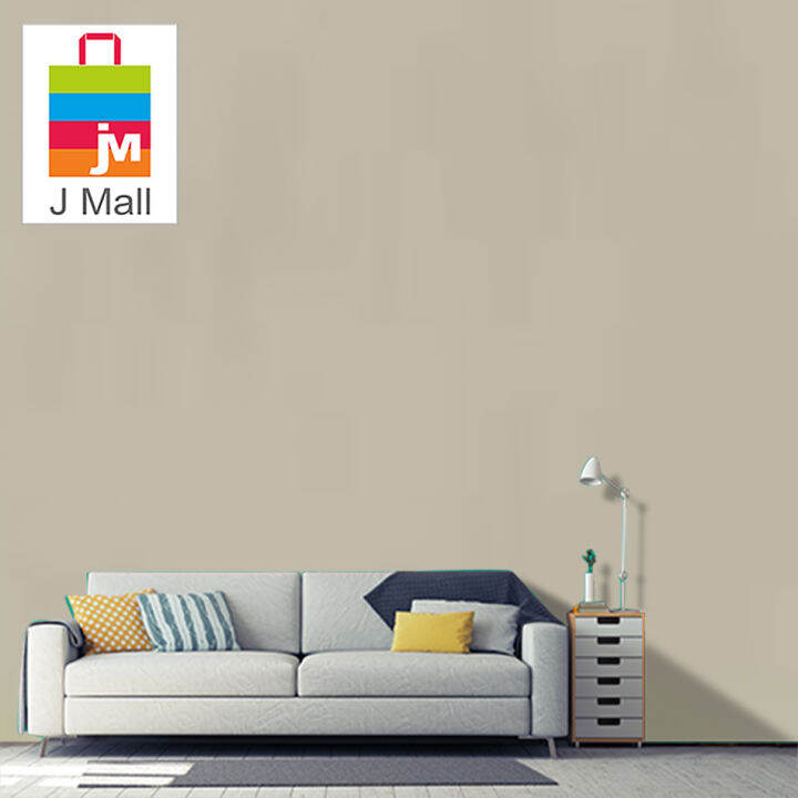 Nippon Paint Interior QGlo Graystone 4012 T 1L Lazada