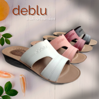 (ส่งฟรี ไม่ต้องรอโค้ด) SIZE36-41 รองเท้าแตะสุภาพสตรีเพื่อสุขภาพแบบสวม Deblu รุ่น L860 หน้ากว้าง น้ำหนักเบา