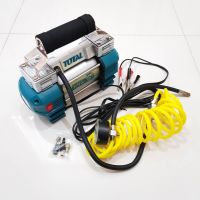 TOTAL/INGCO ปั๊มลมมินิแบบพกพา 12V. 120PSI รุ่น TTAC2506/AAC2508