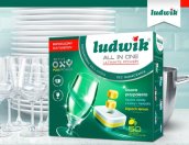 [CHUẨN EU] [Chính hãng] Viên Rửa Bát Ludwik All In One 50 Viên - Viên Rửa Bát Ludwik