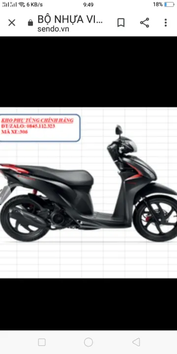 Vision 2017 đen mù xe nhà chưa qua sửa chữa  105501661