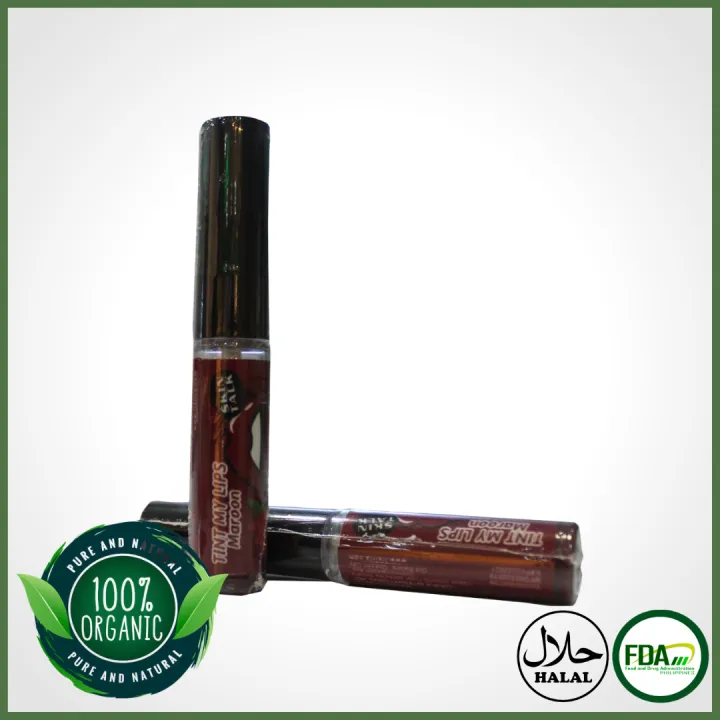 Tint My Lips Maroon (FDA Approved) ( Skin Talk ) Lazada PH