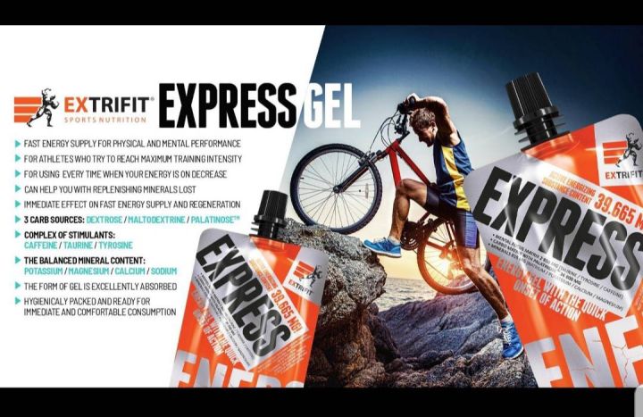 express-gel-เจลให้พลังงานและสารอาหารสำหรับนักกีฬา-โดยเฉพาะนักวิ่ง-นักปั่นจักรยาน-และนักกีฬาทุกประเภท-นำเข้าจากยุโรป-ให้พลังงาน-148-กิโลแคลอรี่-ราคาซองละ-89-บาท