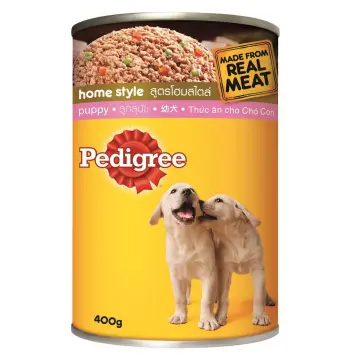 Pedigree puppy hot sale tin food