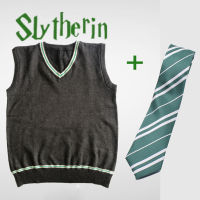 Harry Potter Gryffindor Hufflepuff Ravenclaw Slytherin เสื้อกันหนาว/Tie ผ้าพันคอ World Book สัปดาห์คอสเพลย์ฮาโลวีนเครื่องแต่งกายเด็กผู้ใหญ่ Unisex เครื่องแต่งกายสีดำขนาดใหญ่จาก Bodyheight 110 ถึง 185 ซม.