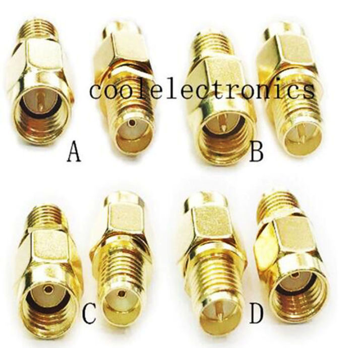 2pcs-sma-male-plug-to-sma-female-rp-sma-male-to-rp-sma-female-rf-adapter-connector