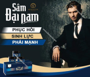 HCM Chính hãng Sâm Đại Nam - Phục hồi sinh lực phái mạnh