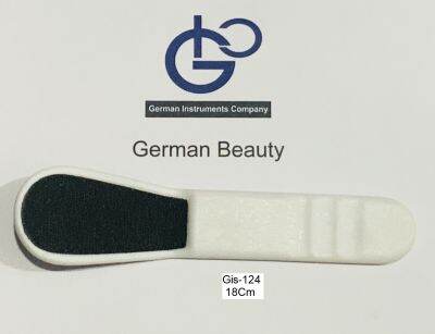 German Instruments ตะไบเท้า ด้ามพลาสติค ขนาด 18 Cm. รุ่น Gis-124