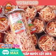 Khô Mực Hấp Nước Dừa Xé Cay Loại Ngon - 300Gr Yota Food HCM - Đồ Ăn Vặt thumbnail