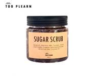 สครับน้ำตาลธรรมชาติ Sugar Scrub สูตรมะขาม นมสด ว่านหาง น้ำผึ้ง ขมิ้น ไพล ผงมะนาว ดินสอพอง BY TooPlearn (ถูเพลิน)