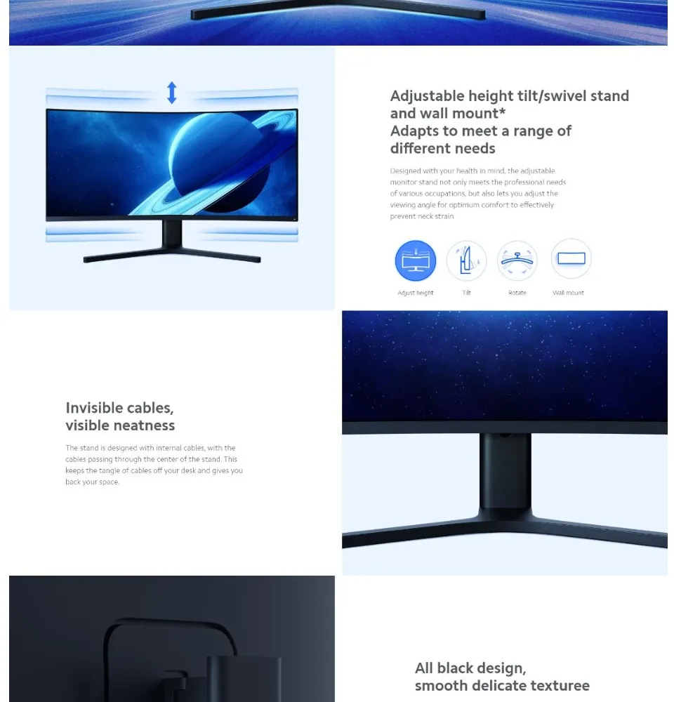 Xiaomi Mi Curved Gaming Monitor 34-inch - Best Price | Fast Delivery