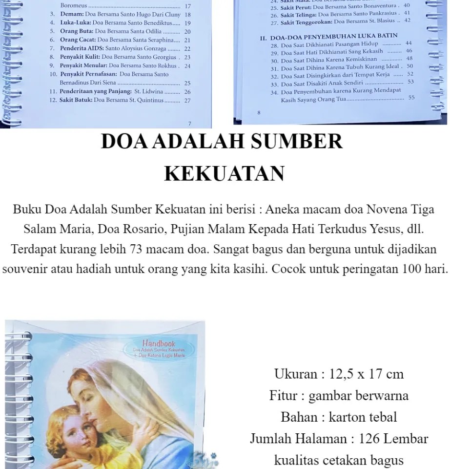 DOA-DOA DASAR DALAM GEREJA KATOLIK - Unduh Buku