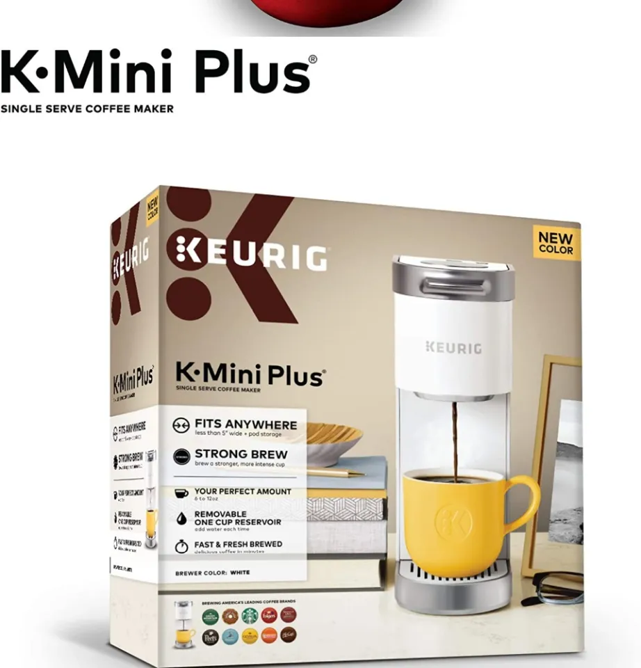 Keurig K-Mini Plus Single Serve K-Cup Pod Coffee Maker, Cool Aqua