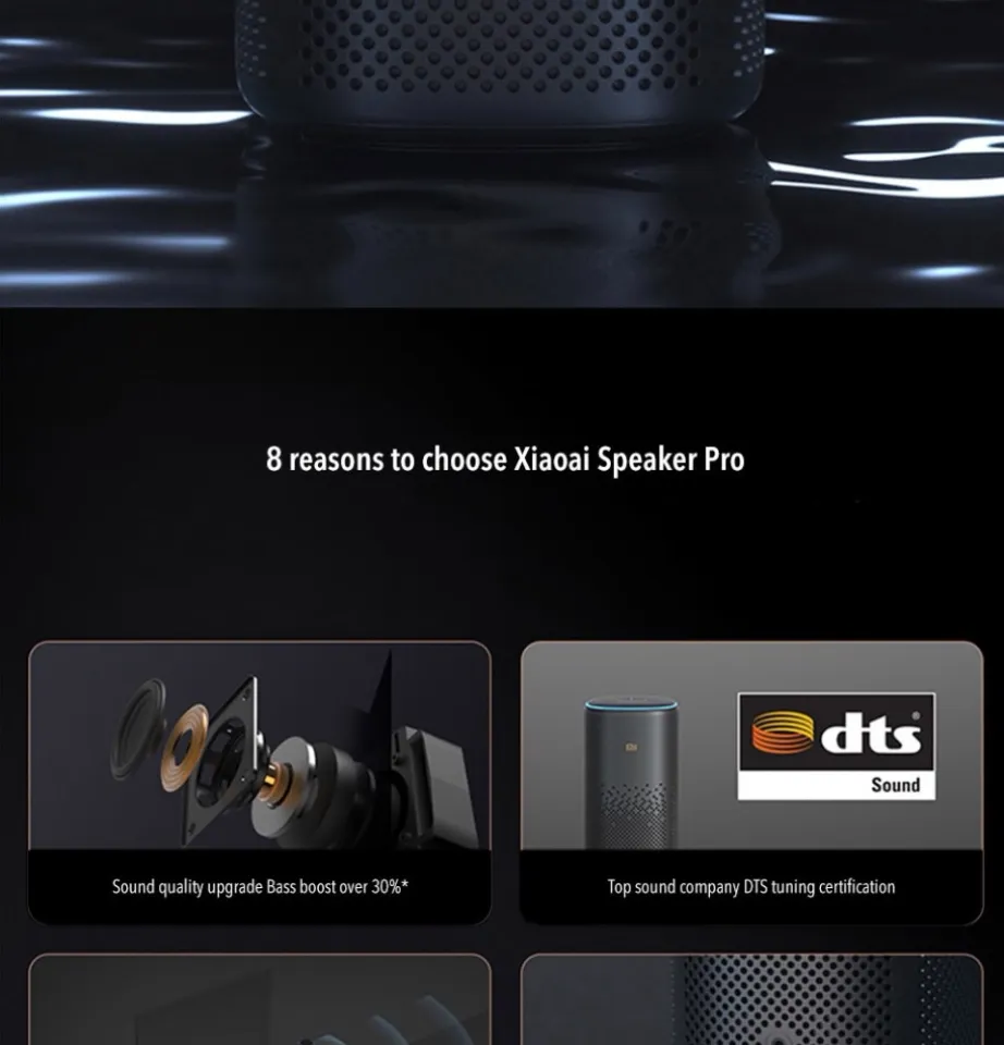 Xiaomi Xiaoai AI Speaker Pro Bluetooth Smart Home Infrared IR Remote