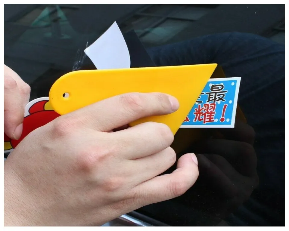 5PCS Car Sticker Film Tools Kit Vinyl Film Car Wrap Foil Edge Squeegee  Scraper Auto Car