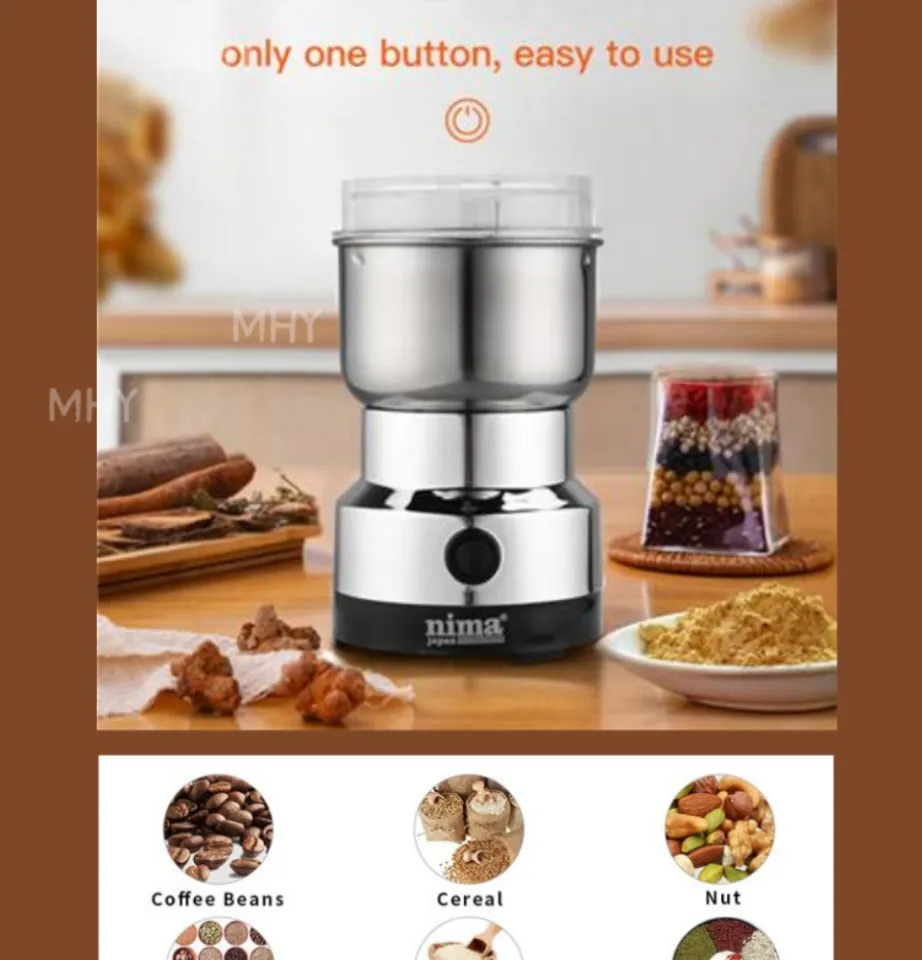 Electric Coffee Grinder Cereals Nuts Beans Spices Grains Grinder