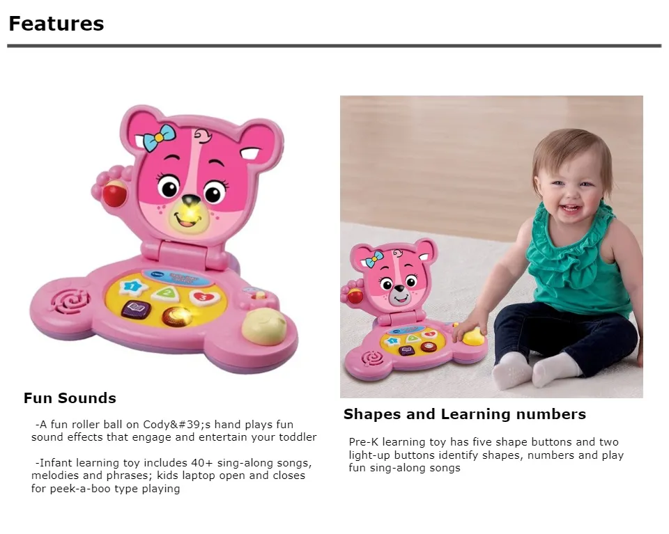 VTech: Baby's Learning Laptop: Pink And Purple
