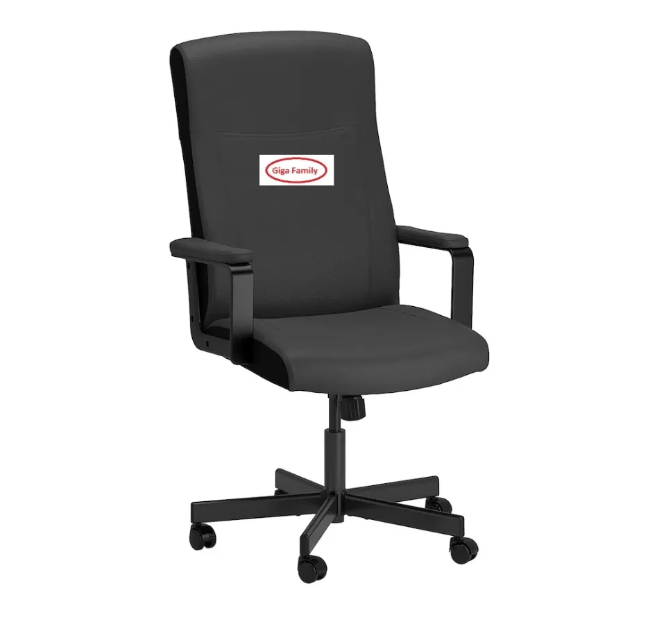 MILLBERGET Swivel chair, Murum black - IKEA