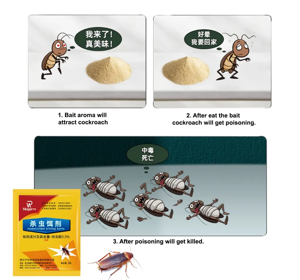 1ClickShop Effective Ant Cockroach Insect Fly Bait Trap Powder