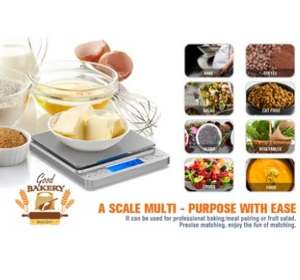 Digital Food Kitchen Scale, Measures in Grams and Ounces for Baking –  Image180fitness